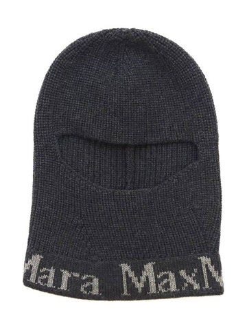 Women s Mask Beanie Dark Gray - MAX MARA - BALAAN 1