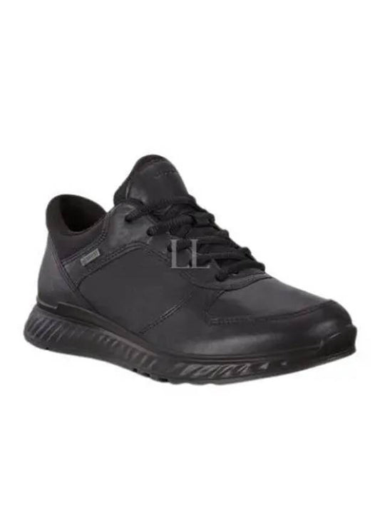 Women's Exostride Low Top Sneakers Black - ECCO - BALAAN 2