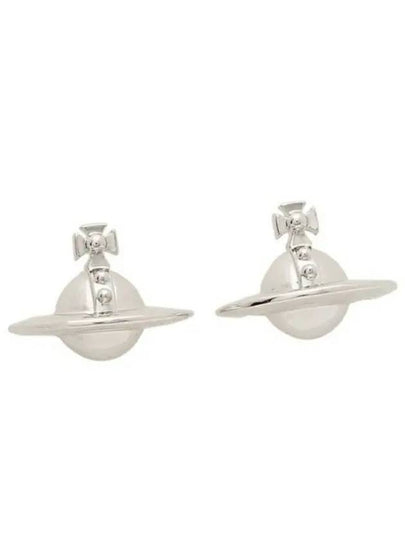 SOLID ORB EARRINGS SILVER - VIVIENNE WESTWOOD - BALAAN 2