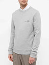 Men's Item Logo Sweatshirt Grey - A.P.C. - BALAAN 5