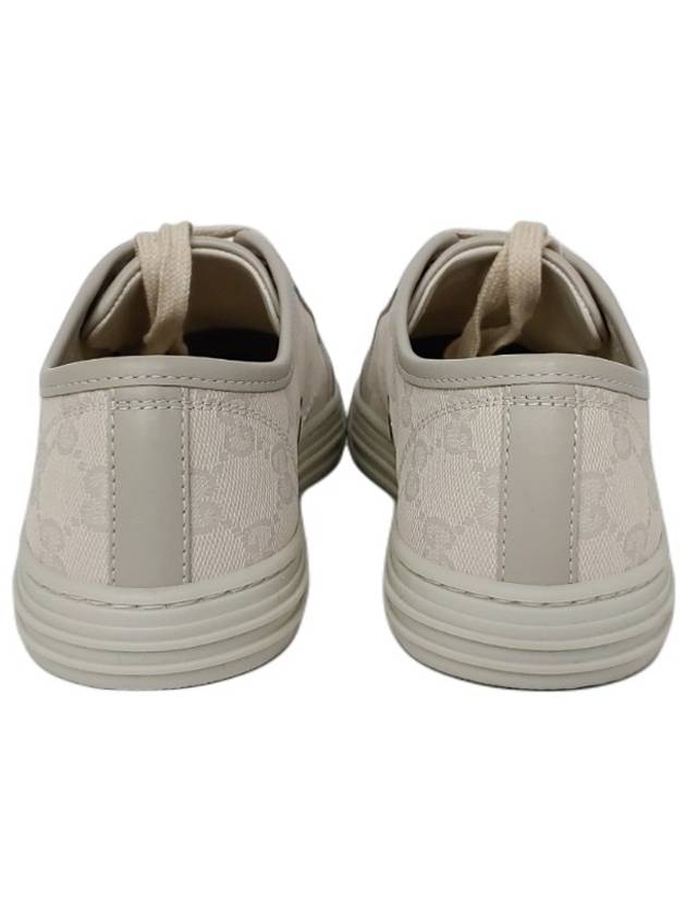 GG Canvas Low Top Sneakers Beige - GUCCI - BALAAN 7