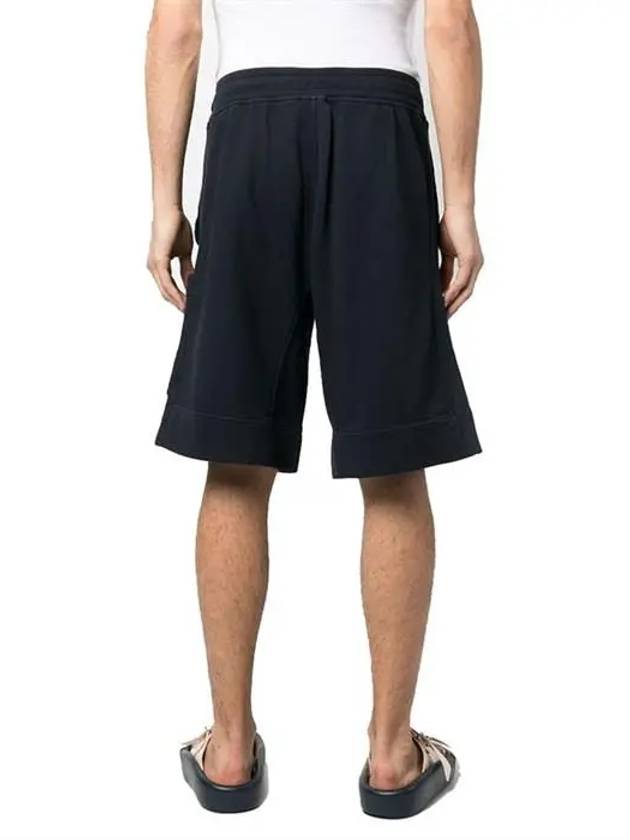 Side Patch Pocket Drawstring Shorts Navy - TEN C - BALAAN 5