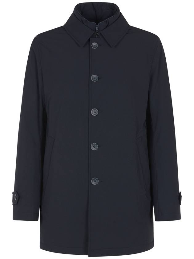 Men's Trench Down Coat Navy - HERNO - BALAAN 2