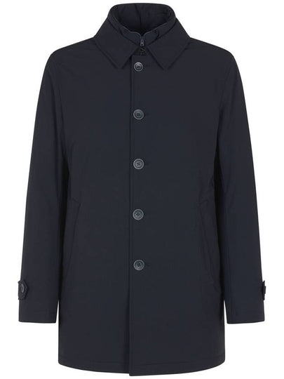 Men's Trench Down Coat Navy - HERNO - BALAAN 2