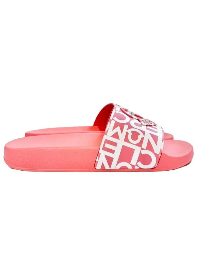 Jeanne Logo Print Slippers Pink - MONCLER - BALAAN 2