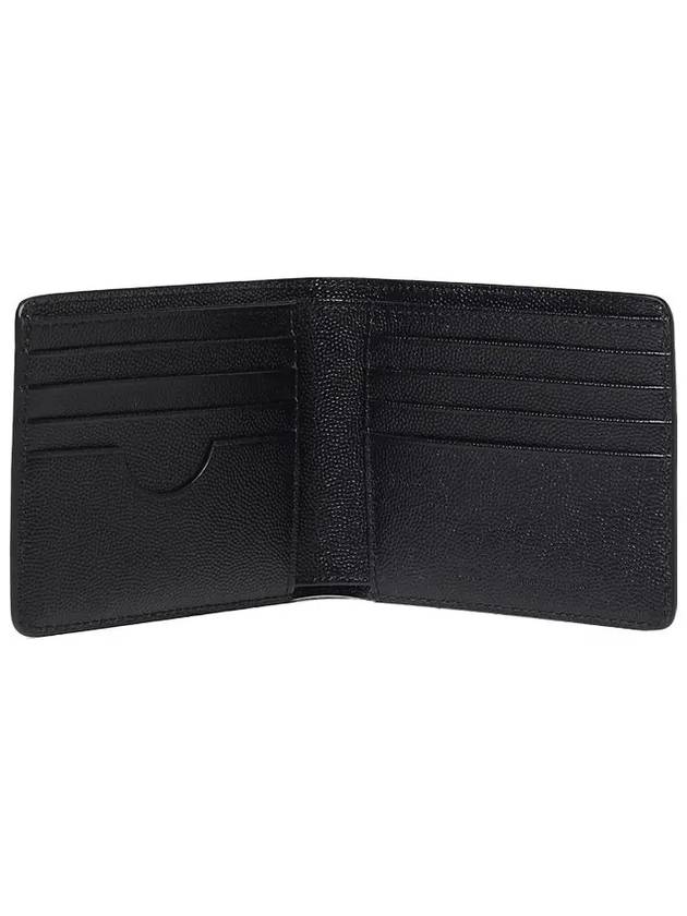 Heart Logo Half Wallet Black - AMI - BALAAN 4