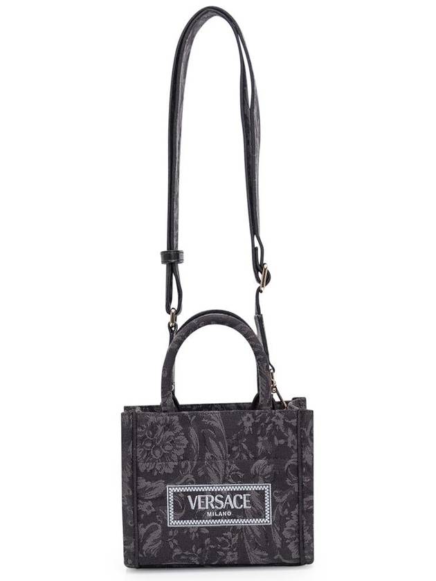 24FW Tote Bag 10152881A09741 2BM0V Black - VERSACE - BALAAN 3