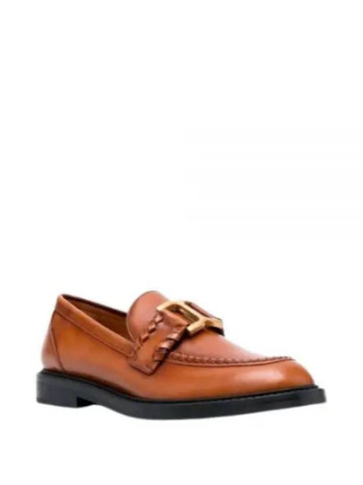 Marcie Calfskin Loafers Brown - CHLOE - BALAAN 2