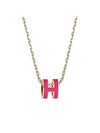 Mini Pop H Pendant Necklace Gold Rose Extreme - HERMES - BALAAN 1