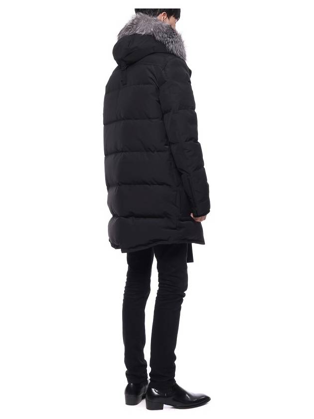 Onyx Big Ridge Parka Frost Fox Fur Black - MOOSE KNUCKLES - BALAAN 7