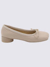 Leather Ballerina Flats Beige - MAISON MARGIELA - BALAAN 2