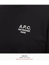 Skye Logo Sweatshirt Black - A.P.C. - BALAAN 7