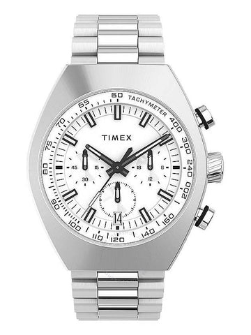 Timex Legacy Chronograph Quartz Silver Dial Men's Watch TW2W22200 - TIMEX - BALAAN 1