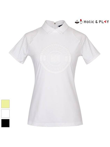 shoulder ventilation collar t-shirtHC2WTS002 - HOLIC&PLAY - BALAAN 1