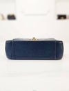 19 Top handle bag gold plated blue 28532954 - CHANEL - BALAAN 5