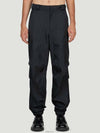 Triangle Logo Re-Nylon Jogger Track Pants Black - PRADA - BALAAN 2