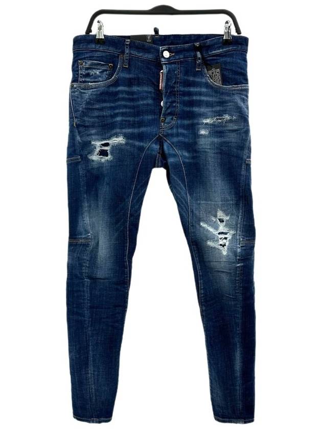 Tidy Biker Jeans Blue - DSQUARED2 - BALAAN 2