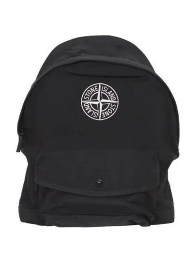 Kids Nylon Backpack Black - STONE ISLAND - BALAAN 2