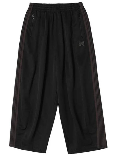 H.D Poly Smooth Track Wide Pants Black - NEEDLES - BALAAN 2