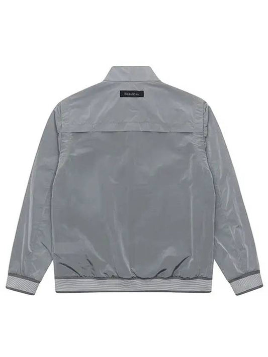 Texture mix blouson jumper 1114GCGNGREY - BLACK&WHITE - BALAAN 2