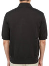 Veneta Cotton Polo Shirt Black - BOTTEGA VENETA - BALAAN 5