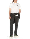 Compass Badge Cargo Straight Pants Black - STONE ISLAND - BALAAN 3