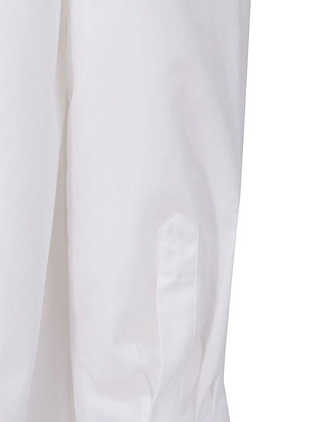 Deconstructed Button-Up Long Sleeve Shirt White - VIVIENNE WESTWOOD - BALAAN 4