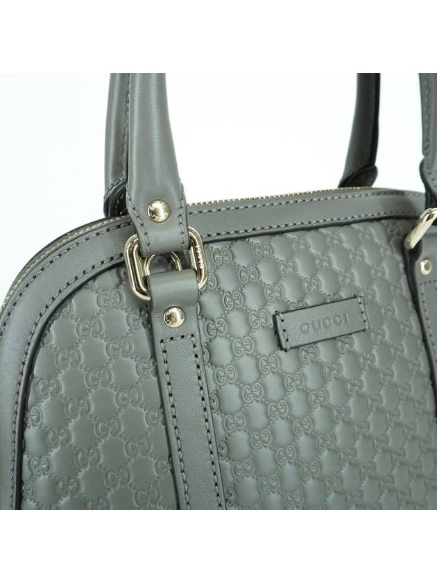 Microssima Small Dome Tote Bag Grey - GUCCI - BALAAN 3