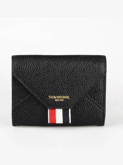 Envelope Card Wallet Black - THOM BROWNE - BALAAN 2