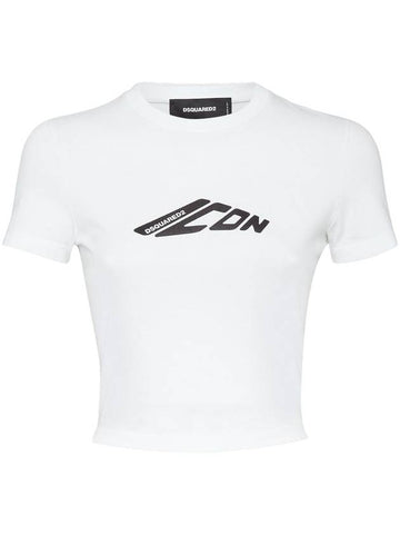 D2 Icon-print T-shirt - DSQUARED2 - BALAAN 1