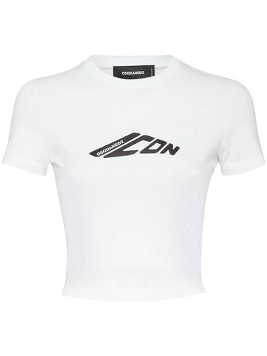 D2 Icon-print T-shirt - DSQUARED2 - BALAAN 1