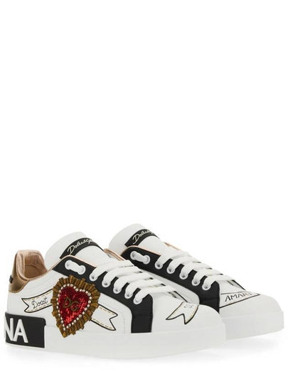 Portofino low-top sneakers white - DOLCE&GABBANA - BALAAN 2