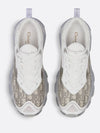 Vibe Oblique Transparent Rubber Low Top Sneaker Grey - DIOR - BALAAN 4