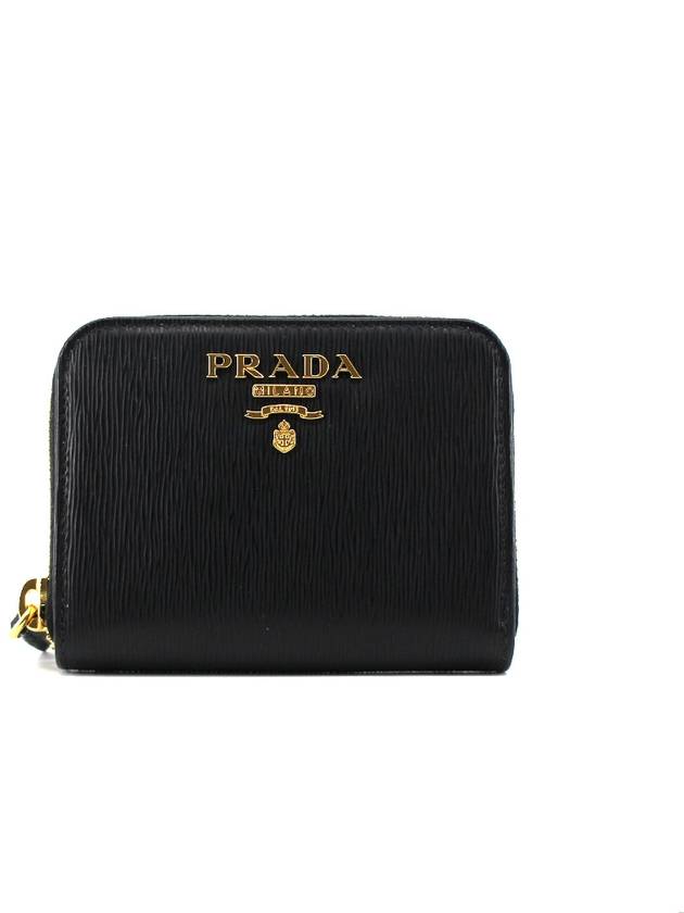 Vitello Move Leather Coin Wallet Black - PRADA - BALAAN 2