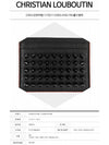 Chios Spike Card Wallet Black - CHRISTIAN LOUBOUTIN - BALAAN 3