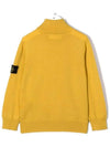 Kids Waffen Turtleneck Knit Yellow 7516517A4 V0034 - STONE ISLAND - BALAAN 3