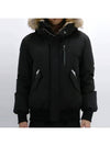 Dixon Nordic Tech Down Natural Fur Bomber Jacket Black - MACKAGE - BALAAN 4