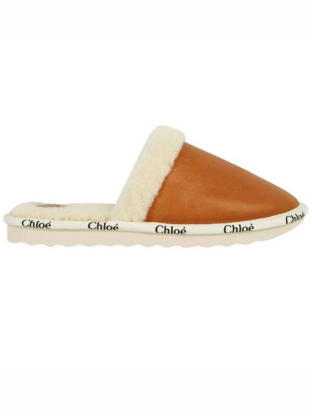 Woody House Slippers Luminous Ocher Brown - CHLOE - BALAAN 3