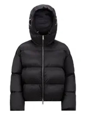 Willow Smith Skaara Hooded Short Down Padded Black - MONCLER - BALAAN 1