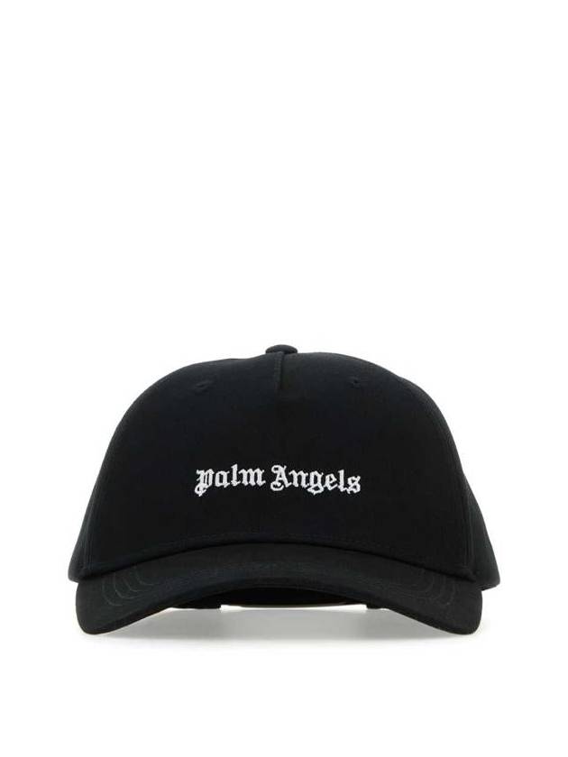 Classic Logo Ball Cap Black - PALM ANGELS - BALAAN 3