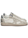 Ball Star Low Top Sneakers Grey White - GOLDEN GOOSE - BALAAN 2