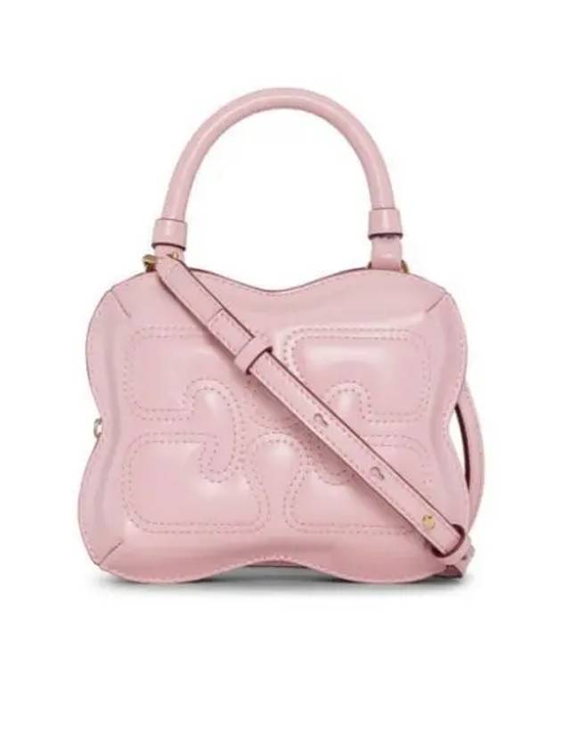 Butterfly Small Cross Bag Pink - GANNI - BALAAN 2