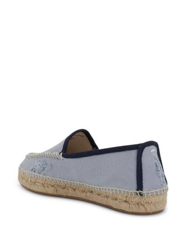 Embroidery Detail Espadrilles Blue - MAISON MARGIELA - BALAAN 5