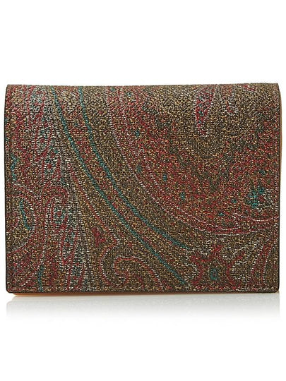 Paisley Half Wallet Brown - ETRO - BALAAN 2