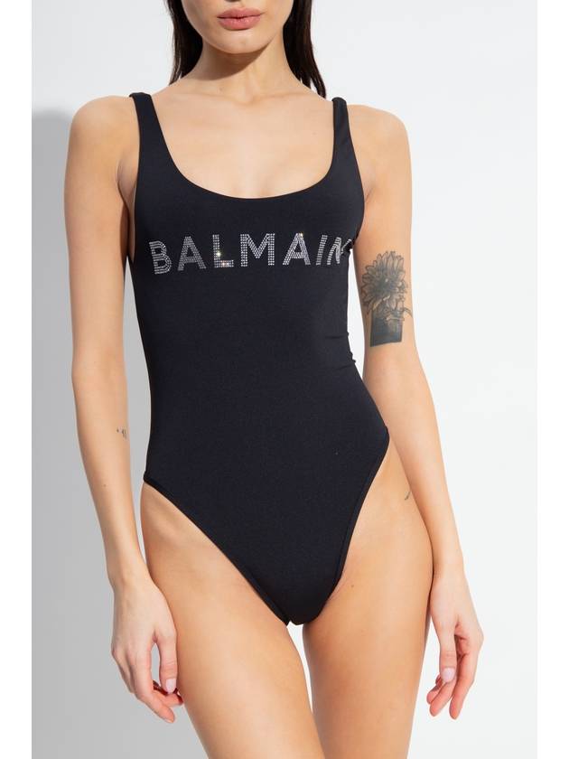 Balmain One-piece Swimsuit, Women's, Black - BALMAIN - BALAAN 2