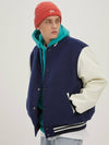 Basic Stadium Jacket Navy - MOO - BALAAN 1