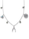 Symbolic multicolored crystal necklace - SWAROVSKI - BALAAN 1