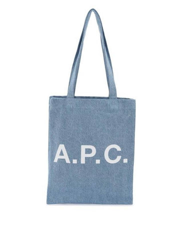 Lou Tote Bag Pale Blue - A.P.C. - BALAAN 1