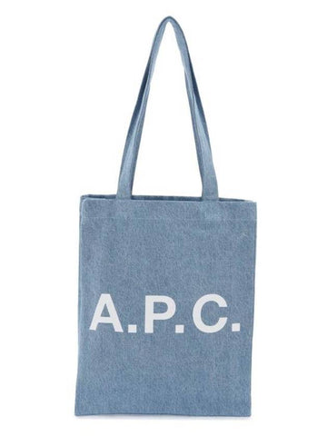 Lou Tote Bag Pale Blue - A.P.C. - BALAAN 1