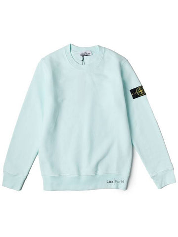 Waffen Patch Crew Neck Sweatshirt Light Green - STONE ISLAND - BALAAN 1